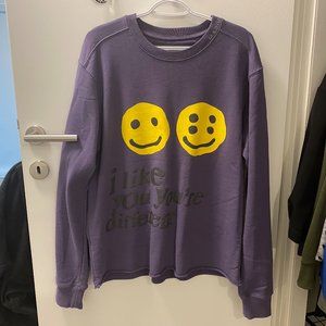 >>>Cactus Plant Flee Market CPFM purple sweater Very rare